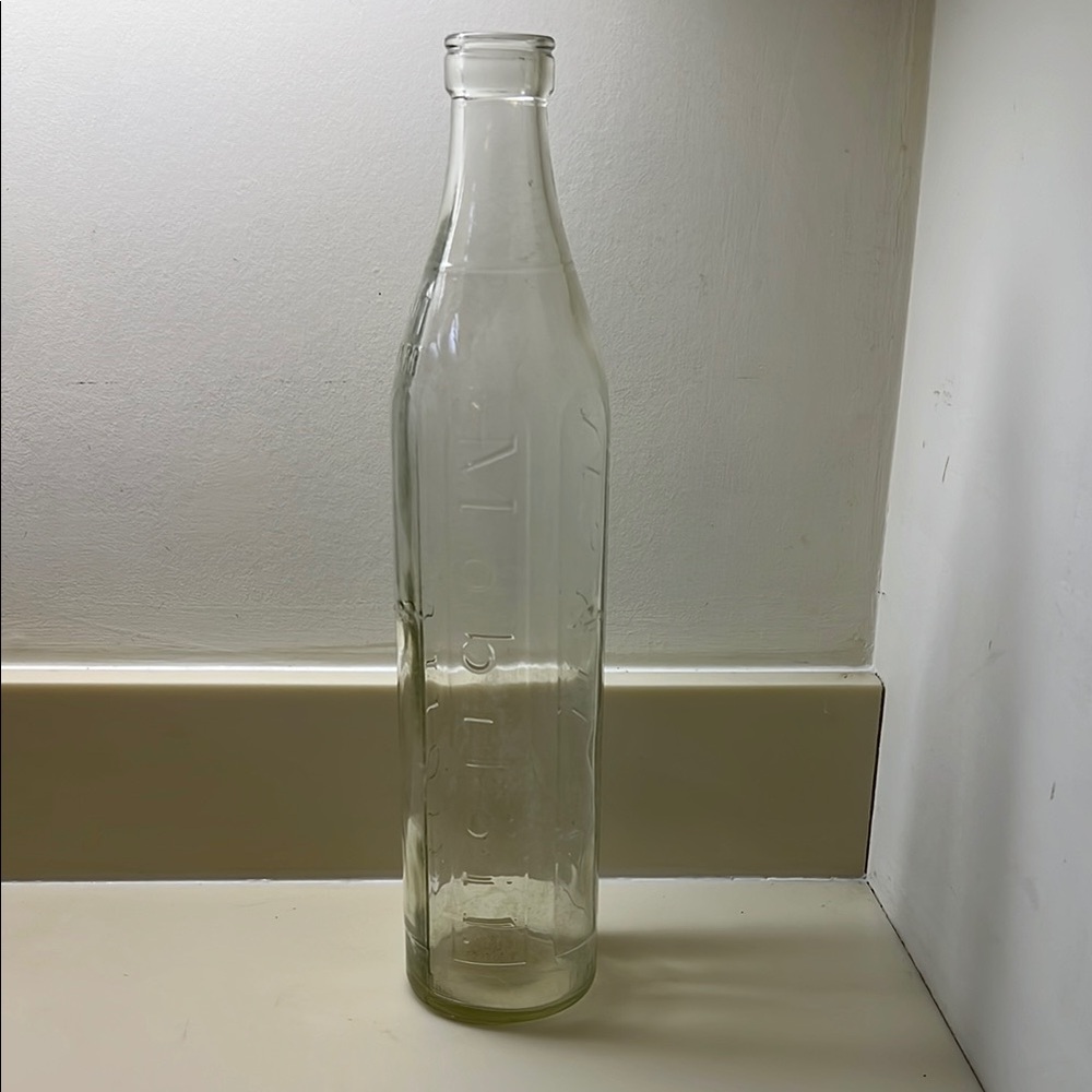 Vintage Mobiloil Oil Bottle